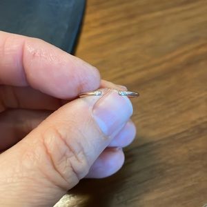 Jennie Kwon 14k solid rose gold diamond cuff ring 5